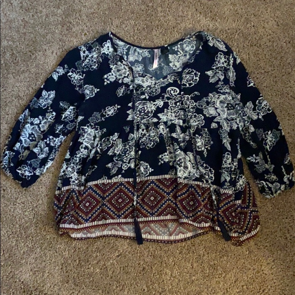 Paisley Patterned Blouse
